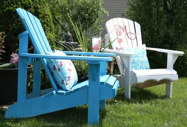 Painted Adirondack Chairs Personal Style