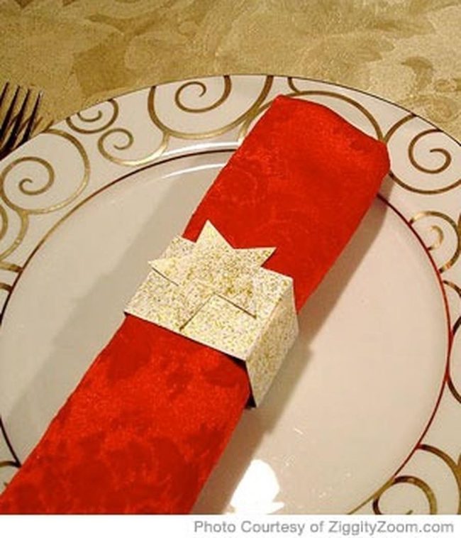 Gold And Crimson Formal Dining