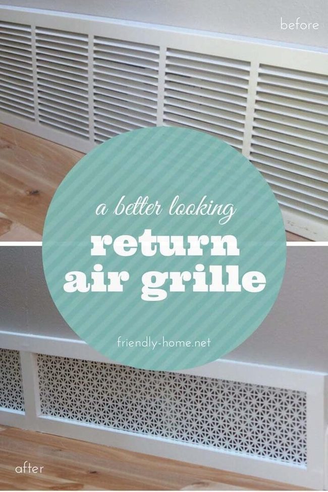 Geometric Metal Grille Upgrade