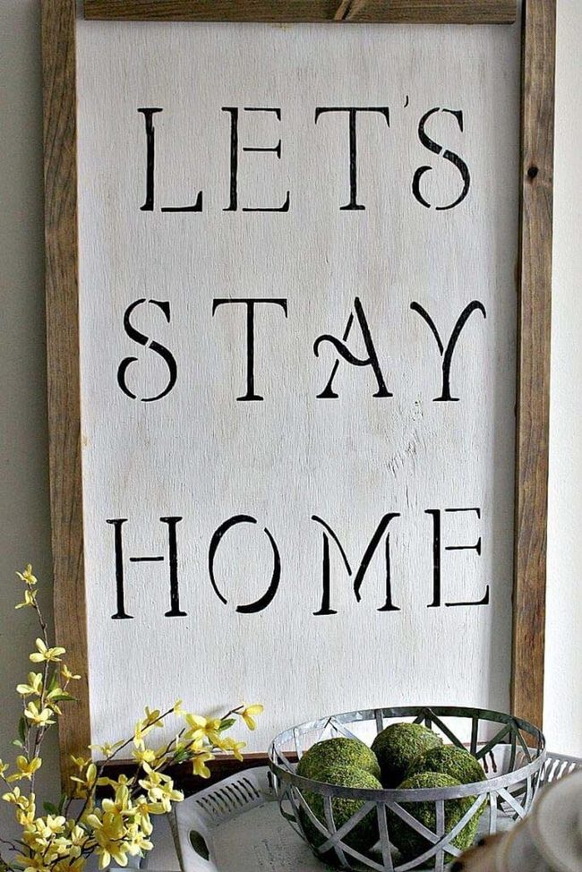 Painted Plywood Lettering Signs