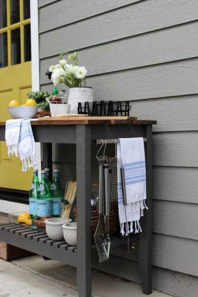 Yellow Door Gray Timber Kitchen