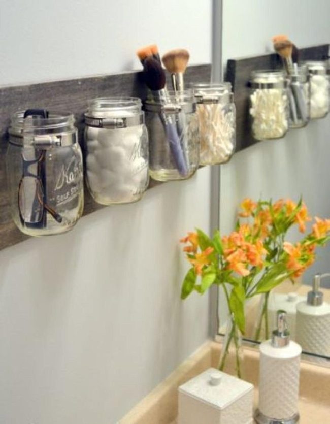 Orange Blooms With Glass Storage System