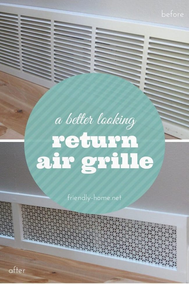 Patterned Metal Air Grille