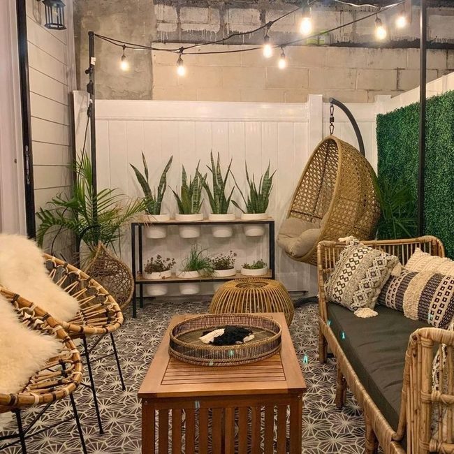 Narrow Vegas Side Yard Transformed