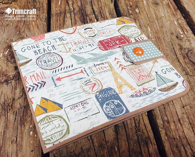 Colorful Doodle Travel Journal
