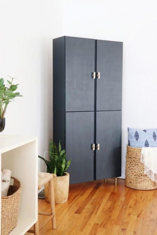 Wooden Cabinets Metal Handles