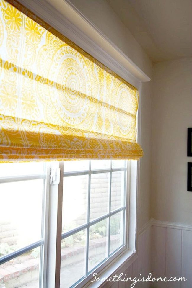 Sunlit White Rooms Yellow Shades