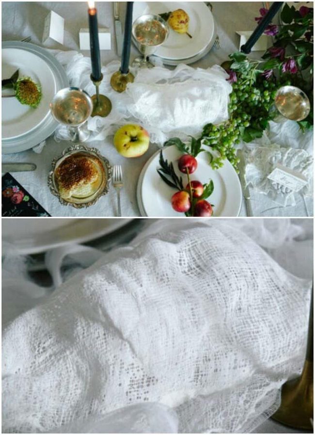 Ghost Face Table Centerpiece