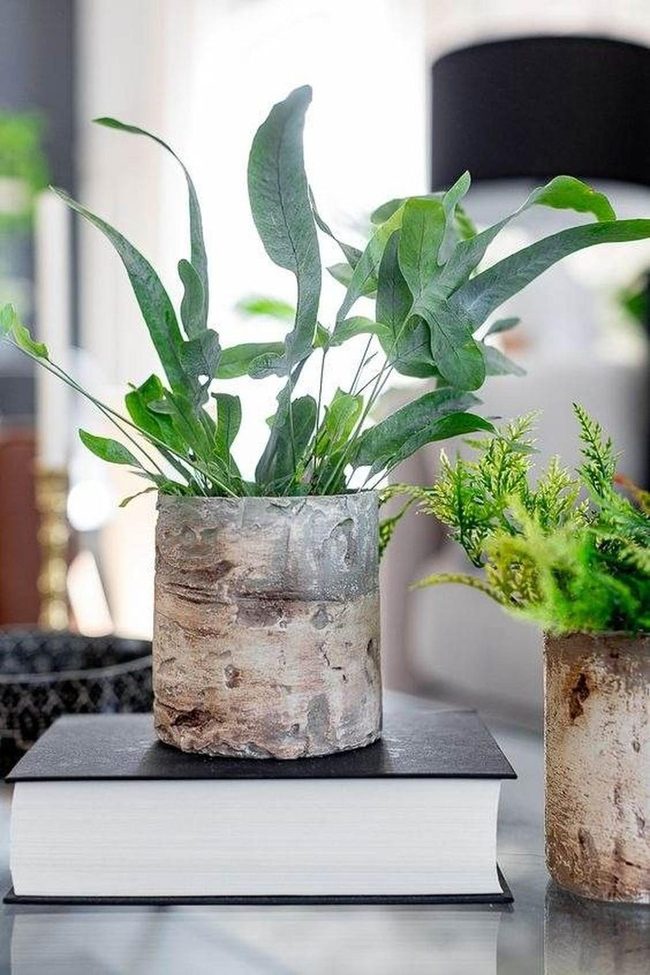 Concrete Gray Garden Vessels