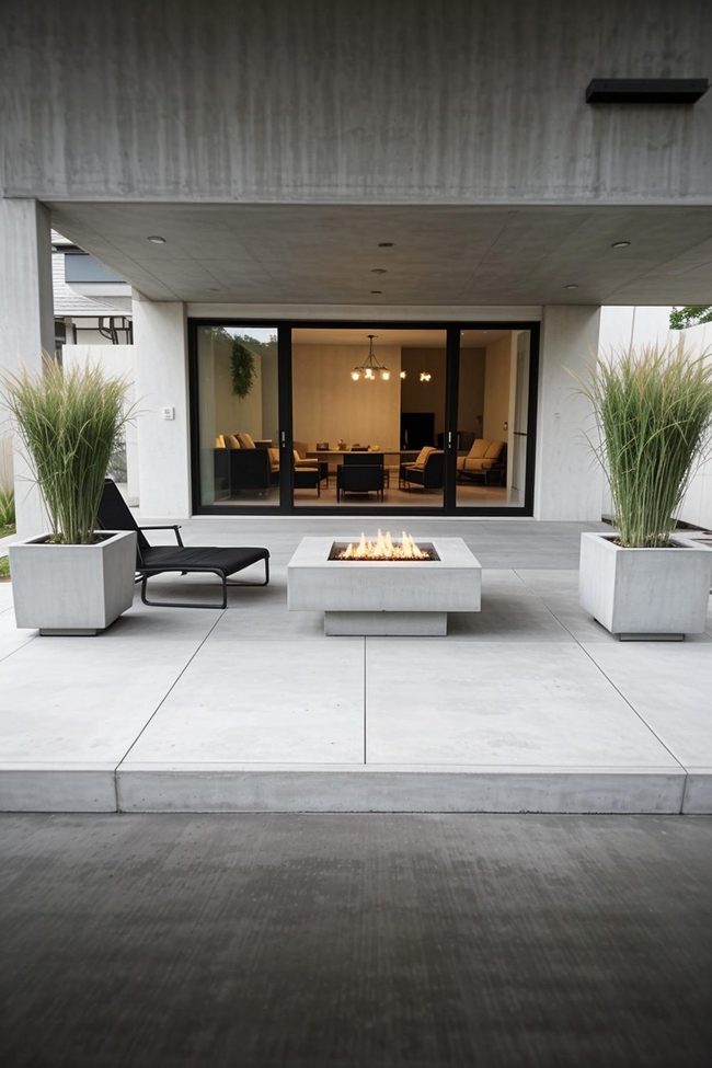Seamless Concrete Current Porch