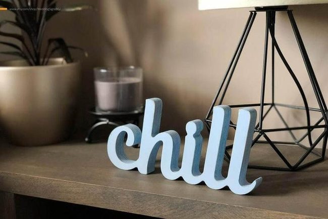 Custom Letter Tabletop Signs