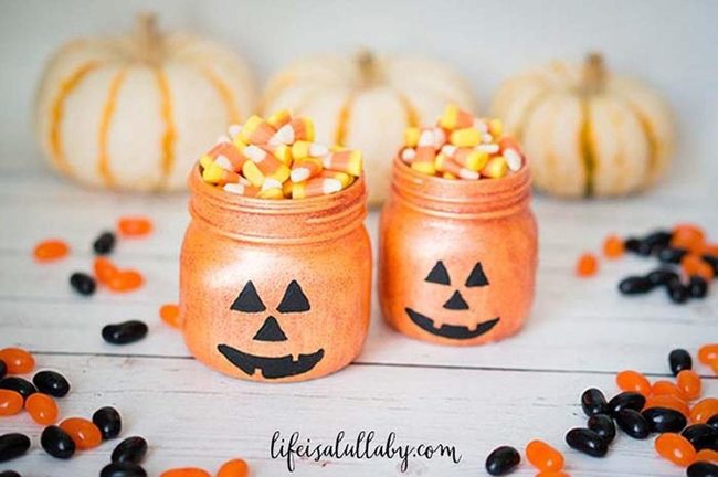Glittering Jars Halloween Sparkle