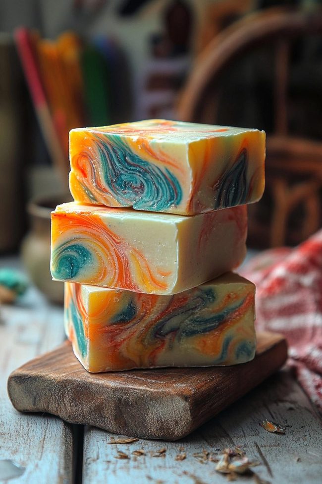 Handcrafted Soap With Essential Oils