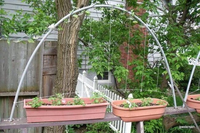 White Pvc Garden Arch