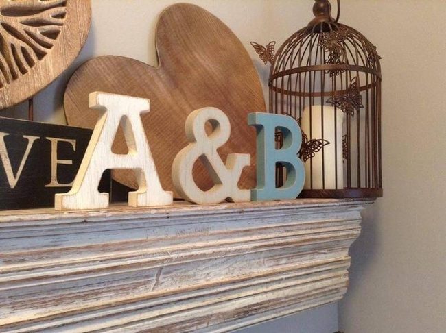 Hand-Painted Wood Letters