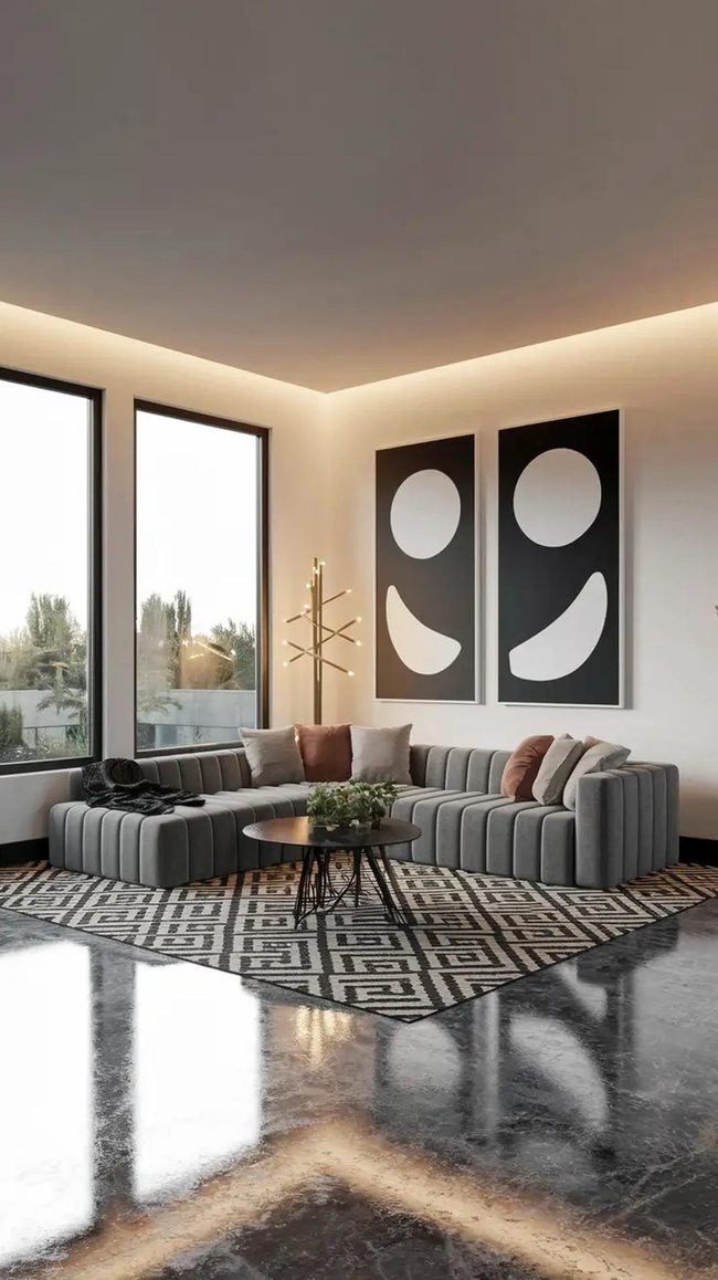 Light-Reflecting Polished Concrete Floors