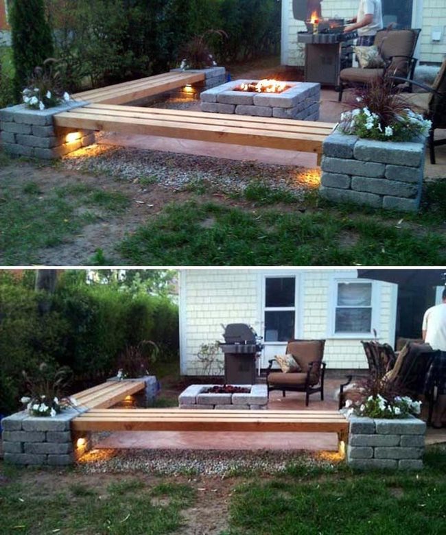 Firepit Gathering Circles