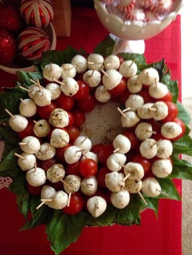 Red Tomato Mozzarella Basil Platter