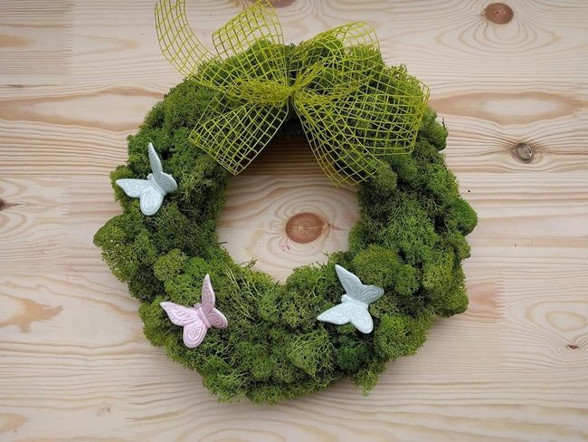 Moss Green Butterflies Celtic
