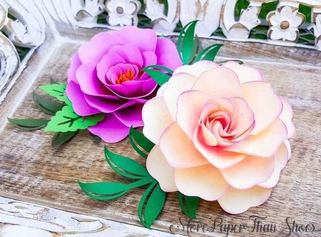 Handmade Paper Flowers Diy