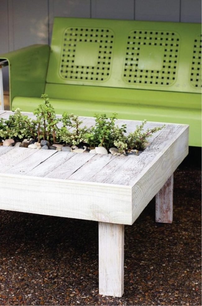 Vintage Green Metal Patio Retreat