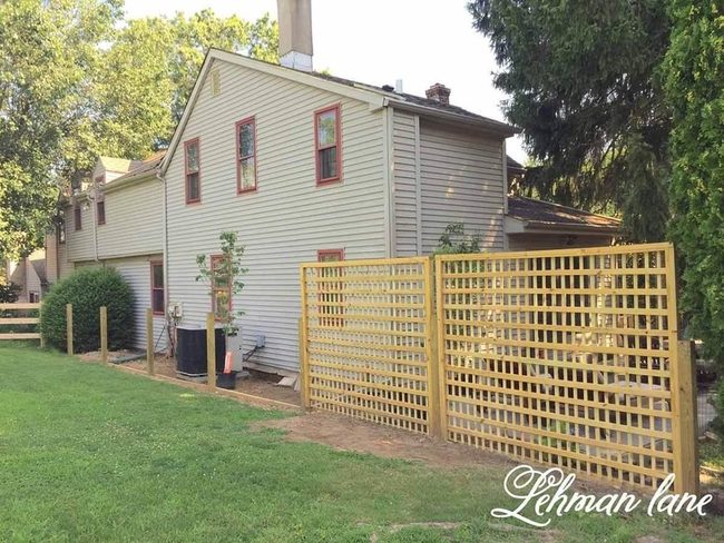 Lattice Wood Fence Panels