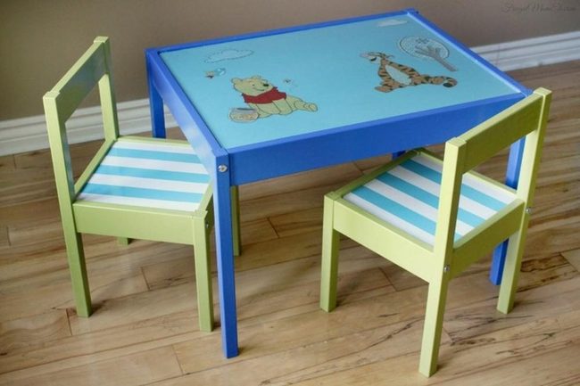 Winnie The Pooh Kids Table And Chairs