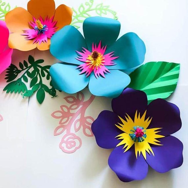 Hibiscus And Plumeria Luau Blooms