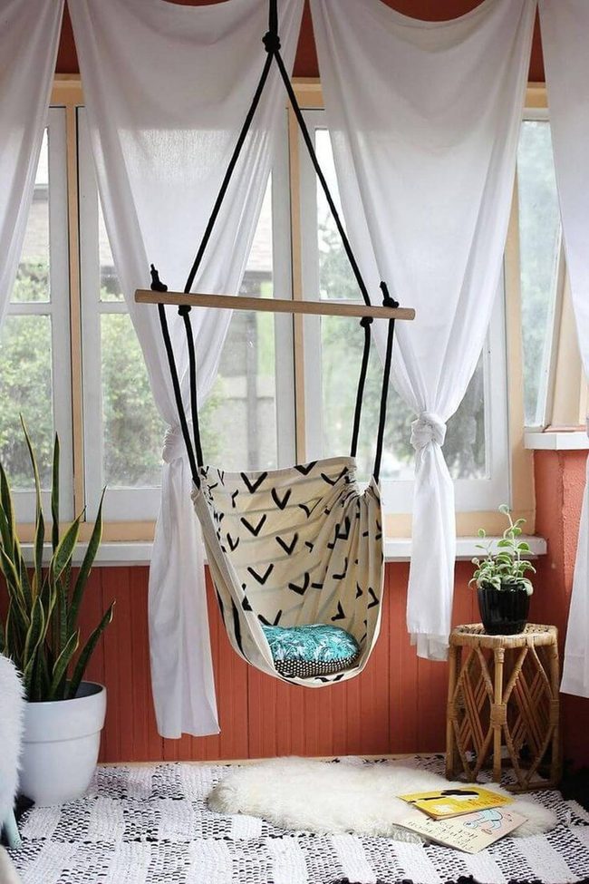 Canvas Rope Swing Nautical