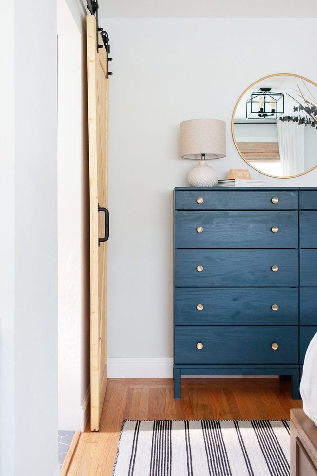 Navy Chest With Brass Handles