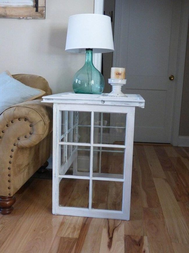 Transparent Glass Display Tables