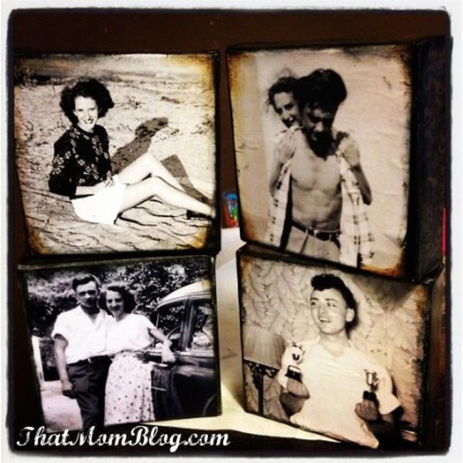 Wooden Memory Blocks Personal Touch