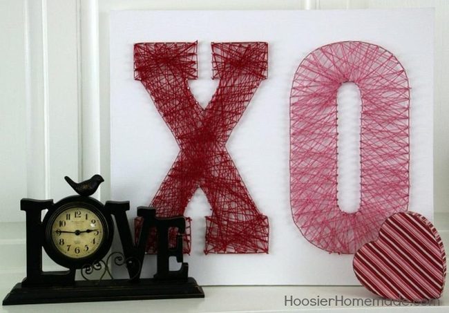 Red String Xo Love Statement