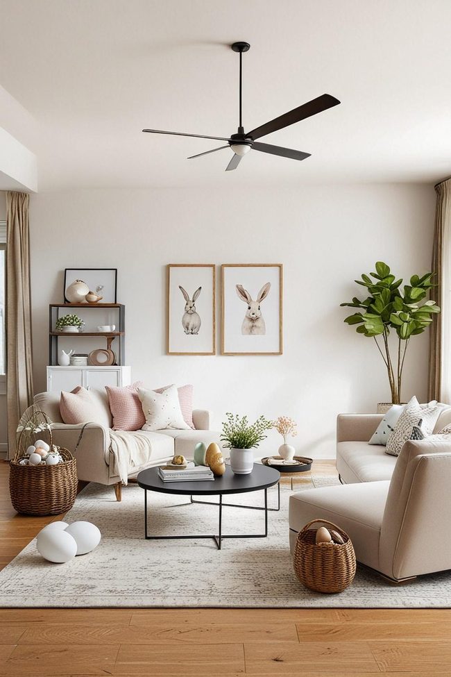 Vintage Easter Meets Contemporary Sleek