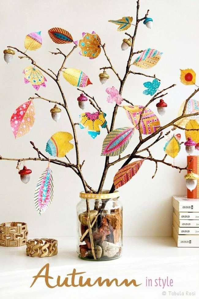 Colorful Leaves Desktop Tree