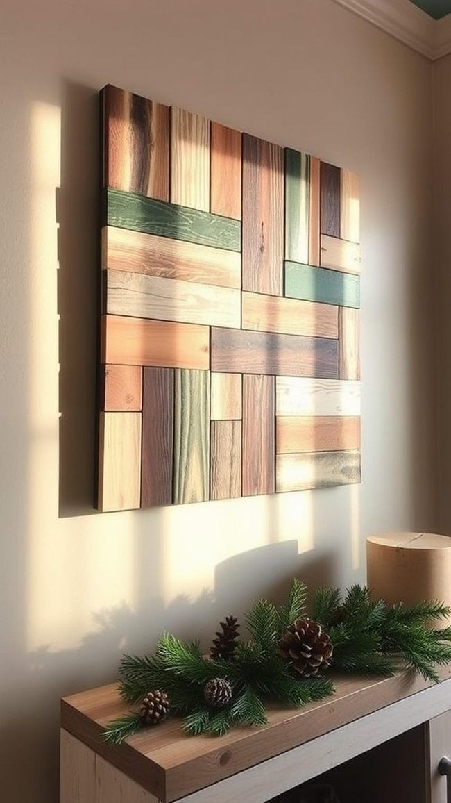 Reclaimed Wood Planks Statement