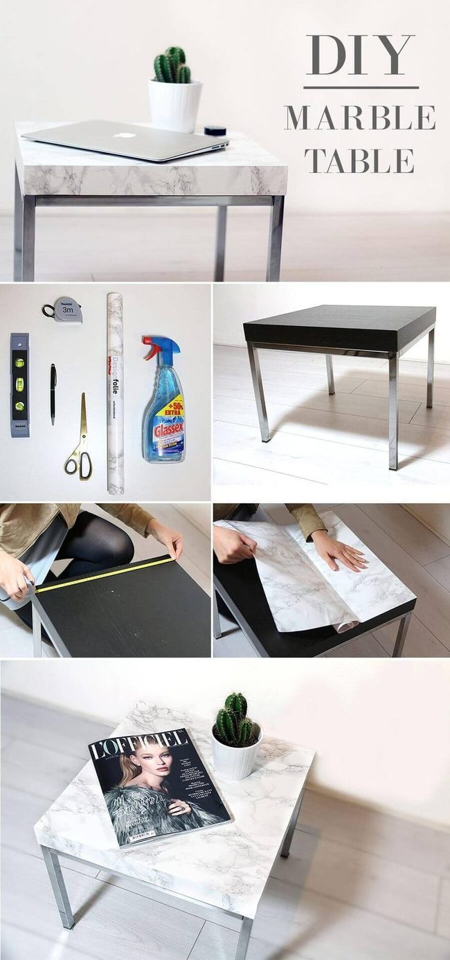 Marble Roman Side Table In Minutes