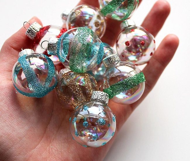Jewel-Toned Glass Spheres Shimmer