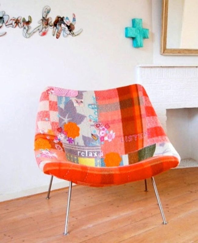 Patchwork Chairs Pop Bright