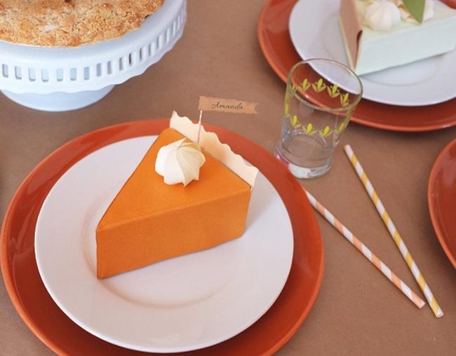 Glowing Orange Cake With Pastel Straws