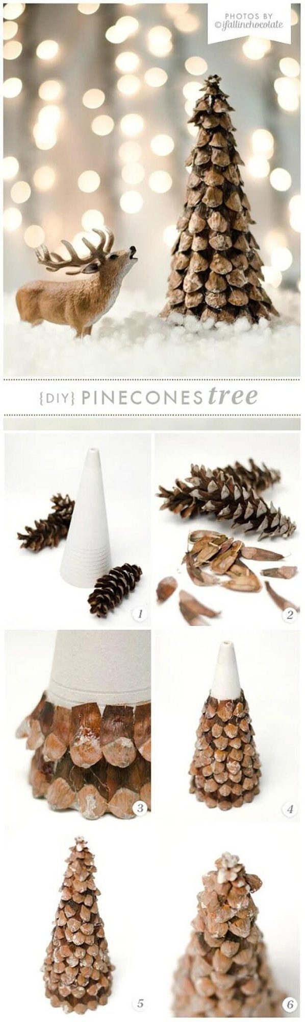 Pinecone Scale Tree Sculpture