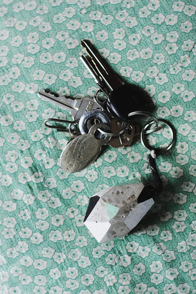 Vintage Keys, Flowers, Memories