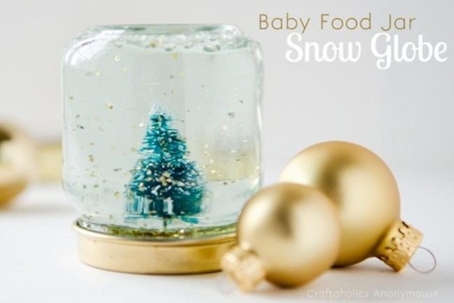 Handmade Blue Winter Globes