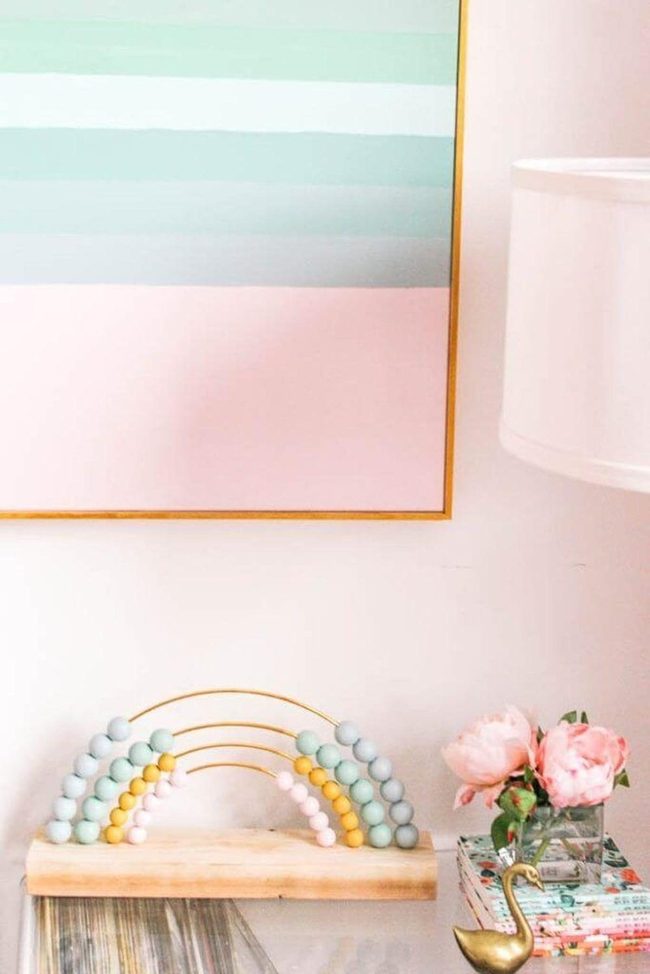 Rainbow Bead Counting Frame