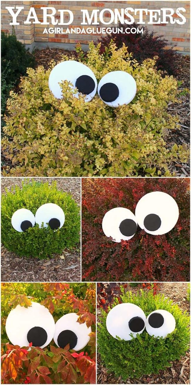 Funny Little Garden Monsters