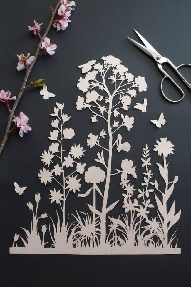 Intricate Silhouettes In Delicate Paper