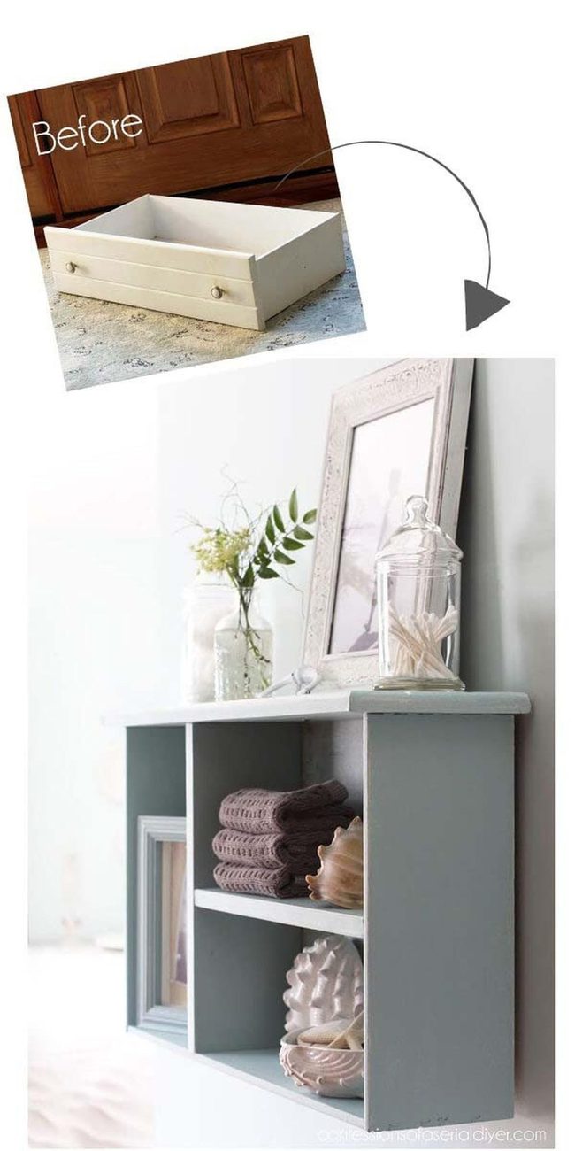 Colorful Painted Drawer Storage