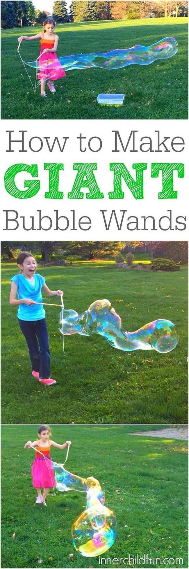 Giant Bubbles Floating Skyward