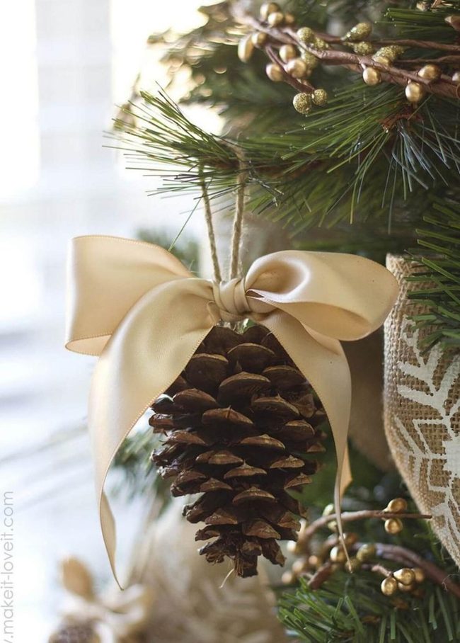 Pinecone And Twine Tree