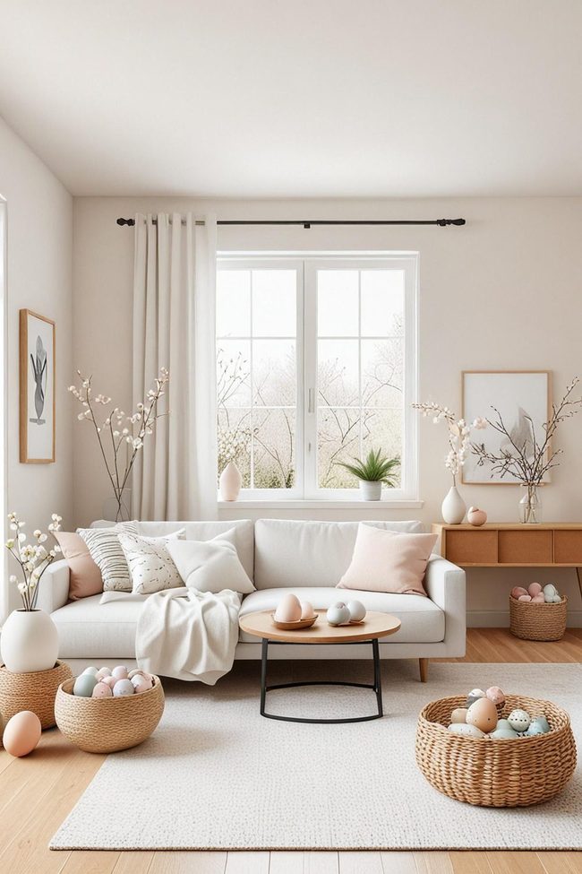 Minimalist Easter in Muted Tones